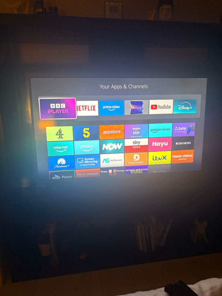 JVC 49” television 