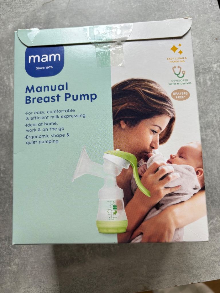 Mam manual breast pump