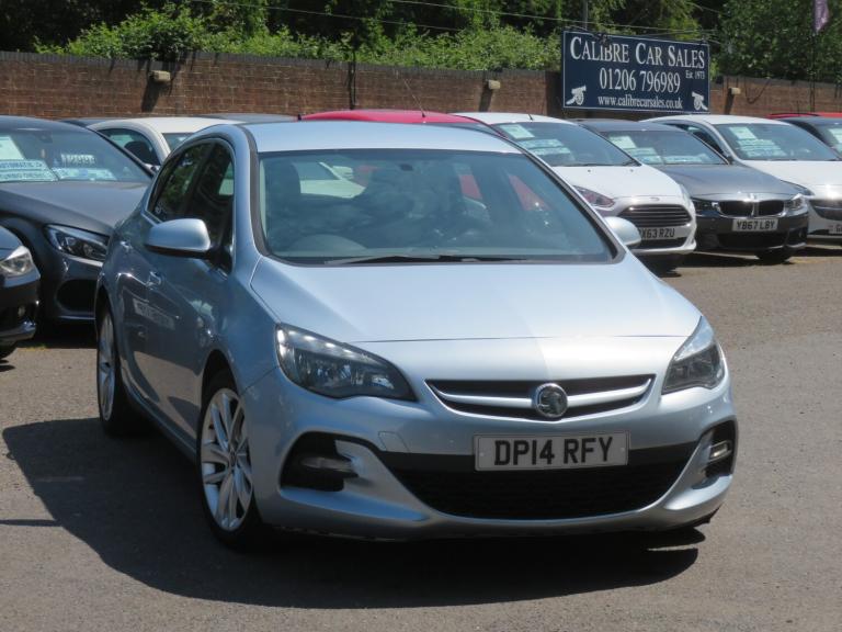 2014 Vauxhall Astra 1.6i 16V Tech Line GT 5dr Flip Chip Silver HATCHBACK Petrol Manual