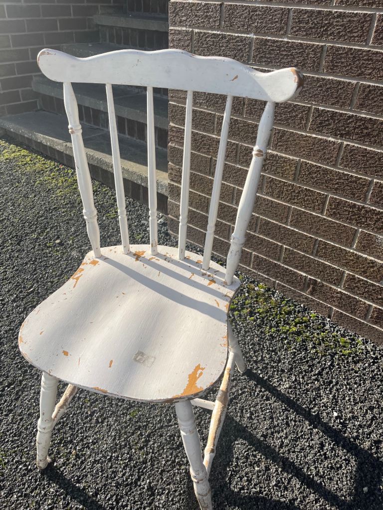 image for Kitchen/dining chairs white 