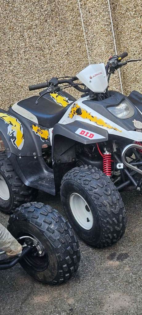 APACHE RLX 100cc 2stroke quad absolutely MINT SWAPZ welcome ?? l