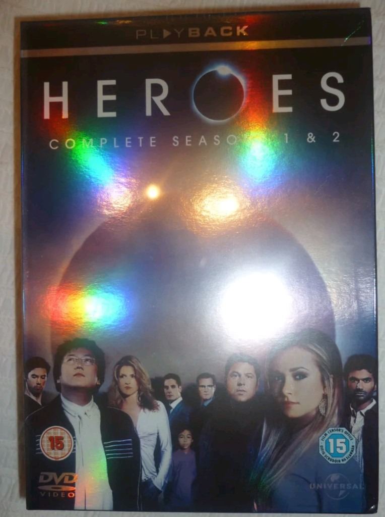 Heroes Complete Seasons 1 & 2 DVD Box Set