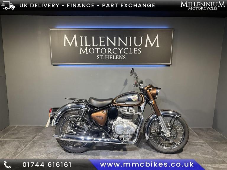 2022 ROYAL ENFIELD CLASSIC 350 CHROME RETRO CLASSIC STLYE MOTORCYCLE