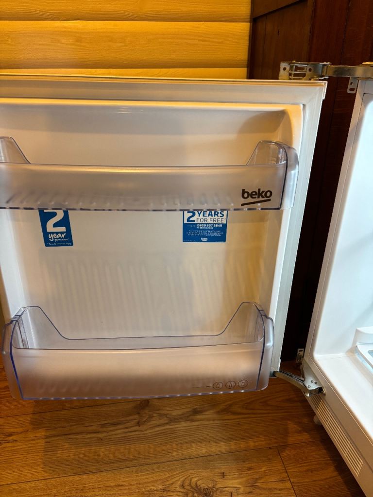 BEKO under counter integrated fridge