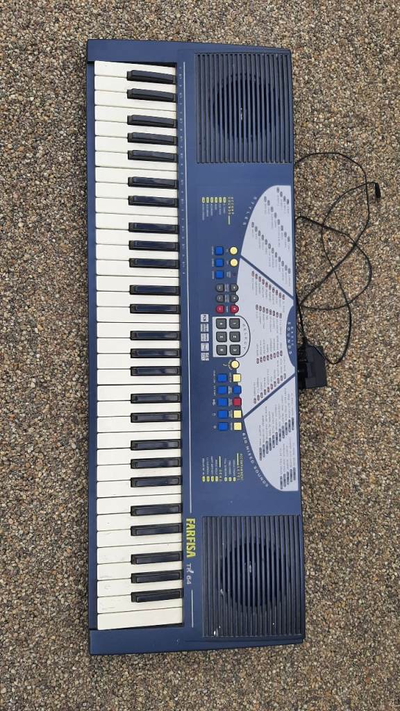 Farfisa five octave keyboard