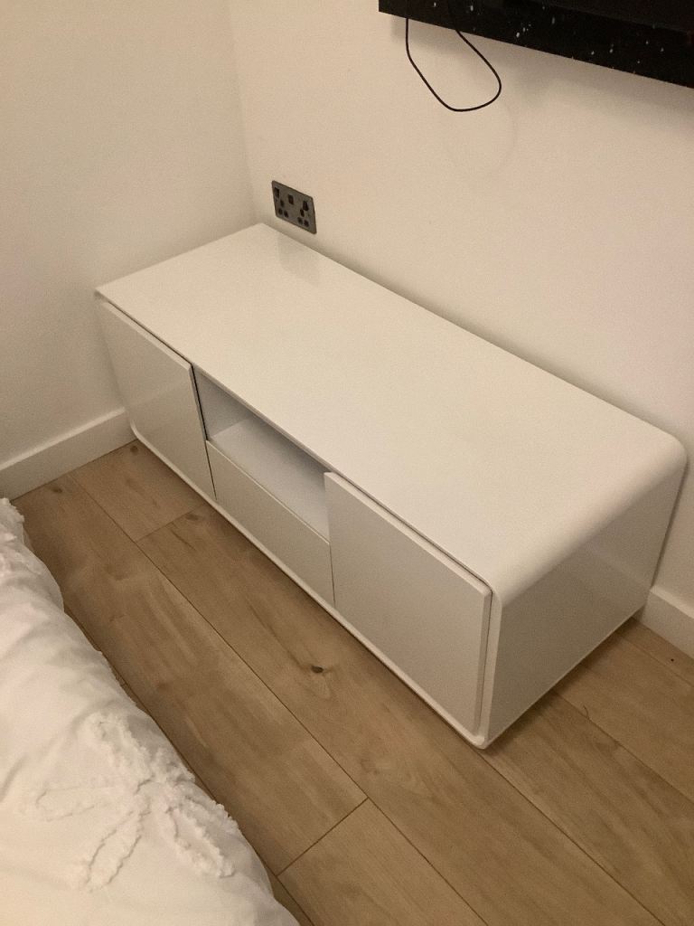 White high gloss unit 