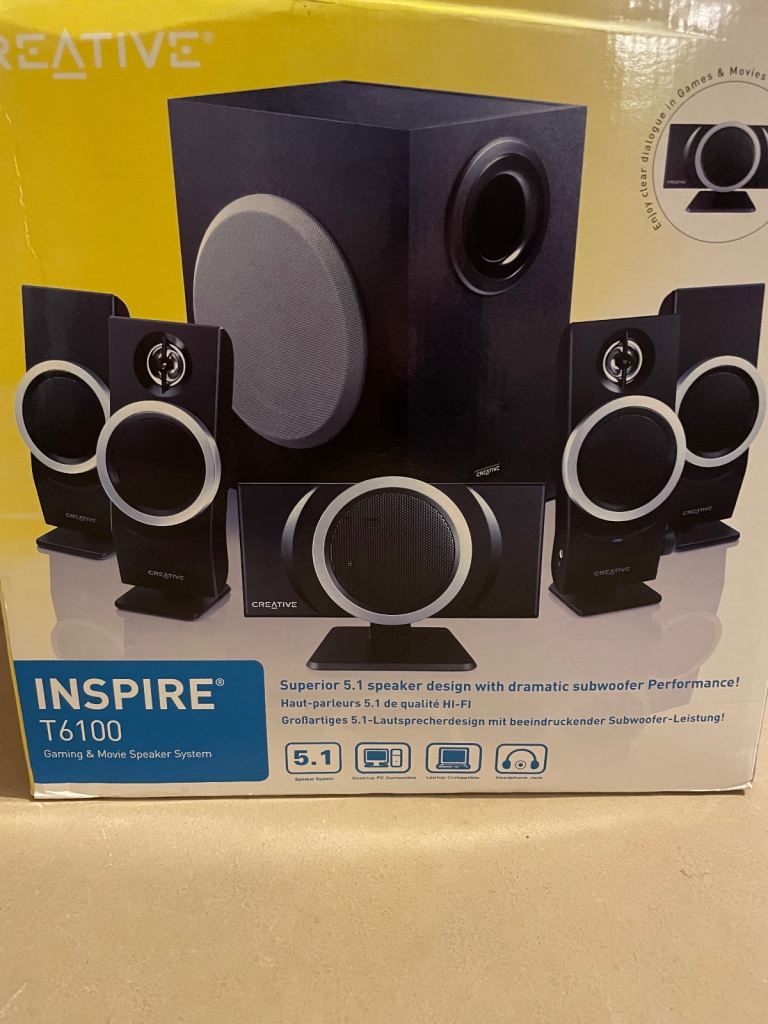 **Brand new Creative Superior speakers**