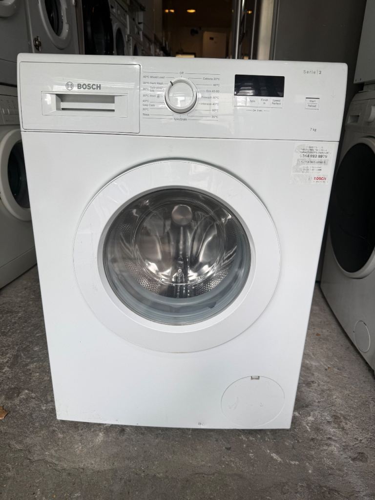 Bosch Series 2 Digital 7kg 1200 Rpm White Colour Freestanding Washing Machine With Free Delivery 🚚 