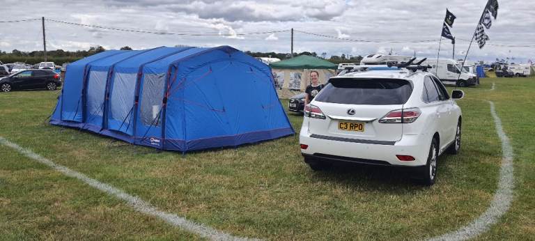 Berghaus Freedom 5 inflatable air tent 
