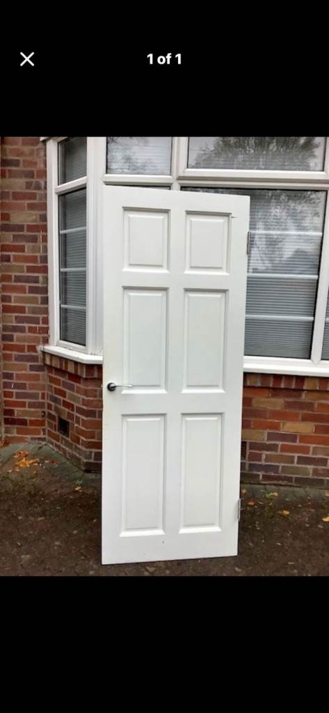 4 hard wood internal doors 