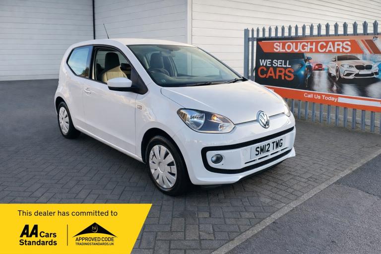 2012 Volkswagen up! 1.0 Move Up 3dr HATCHBACK Petrol Manual