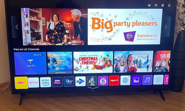 60” LG tv smart 4K UHD 