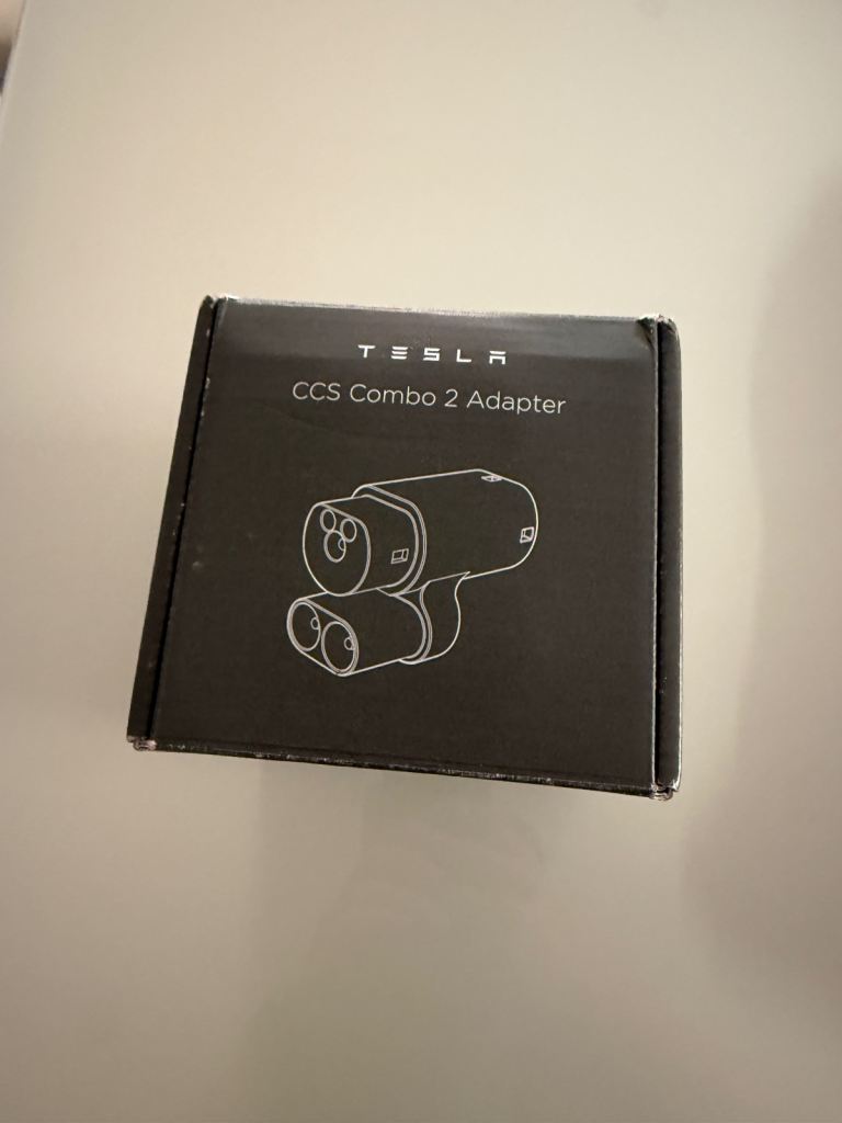 Genuine Tesla CCS combo 2 adapter
