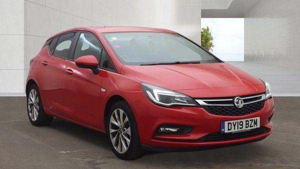2019 Vauxhall Astra 1.0T ecoTEC Design 5dr HATCHBACK PETROL Manual