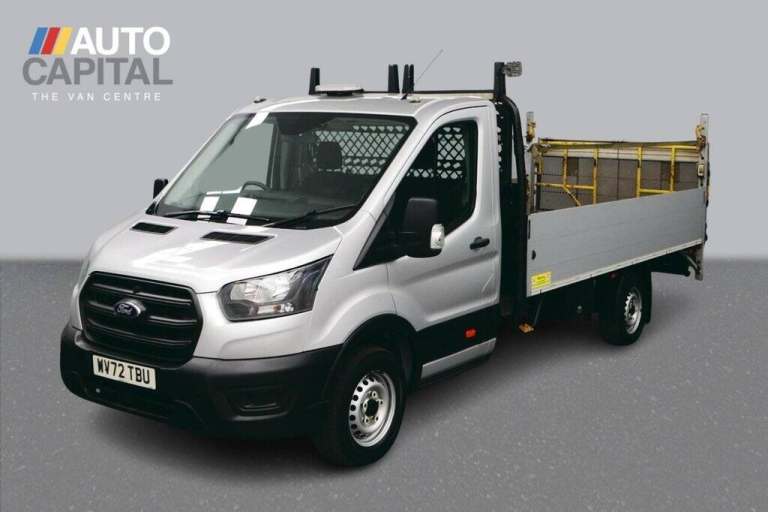 2022 Ford Transit 2.0 350 EcoBlue Leader RWD 130 BHP L4 Dropside Lorry Euro 6 ULEZ Compliant Drop...