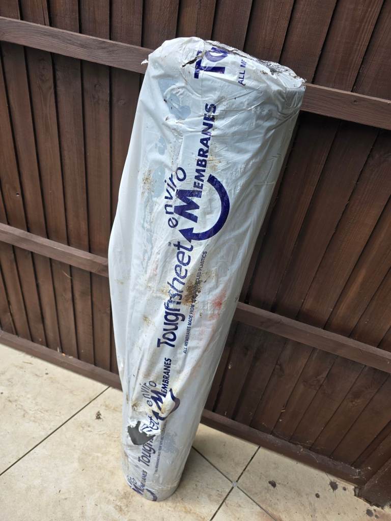 Damp proof membrane 25m x 4m  new 