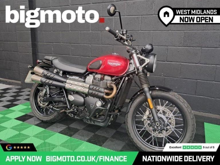 2020 20 TRIUMPH STREET SCRAMBLER FINANCE SPECIALISTS APPLY NOW