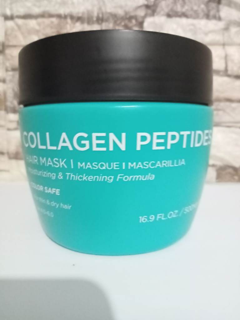 Luseta | Collagen Peptides Hair Mask - For Thin & Dry Hair 500ml Moisturizing & Thickening Formula