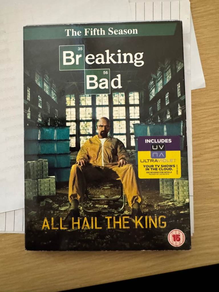 Breaking Bad The Fifth Season DVD - Good Condition