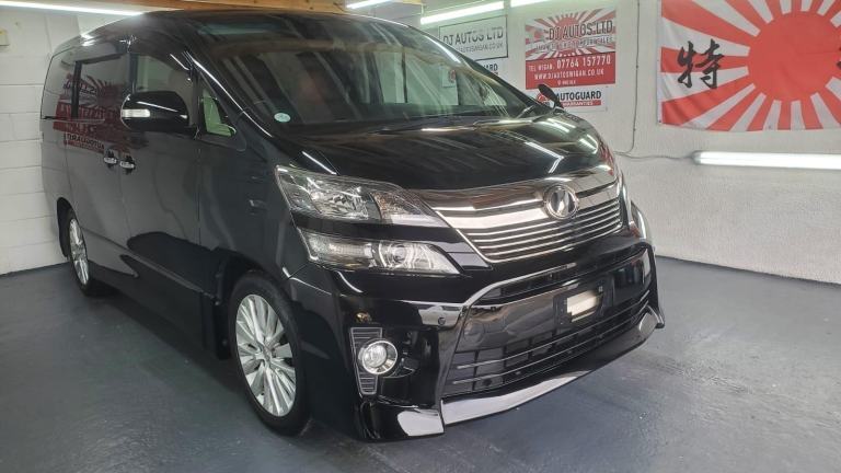 Toyota vellfire 2.4 auto g edition 7 seats 47k miles japanese import 2014