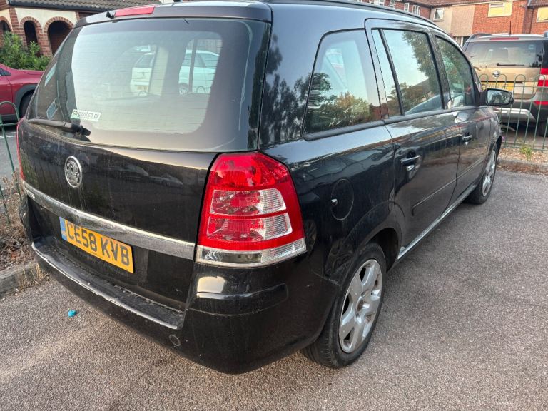 Vauxhall, ZAFIRA, MPV, 2008, Manual, 1598 (cc), 5 doors