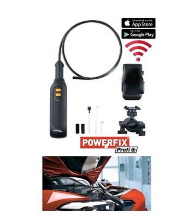 Brand New POWERFIX WI-FI INSPECTION CAMERA (SUITABLE FOR DAMP ENVIRONMENT)