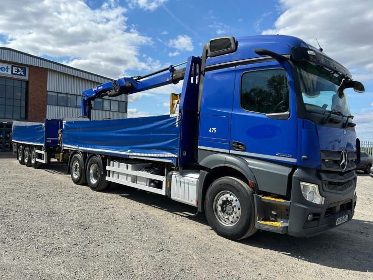 MERCEDES ACTROS 2546 MP5 *EURO 6* 26 / 44 TONNE CRANE DRAWBAR 2020 – AY70 RZJ