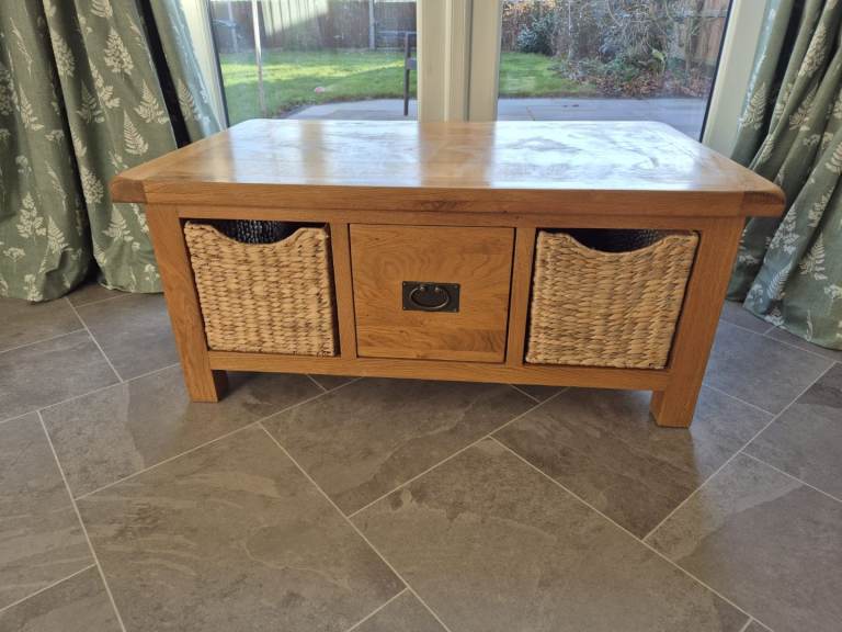 image for Oak Coffer Table
