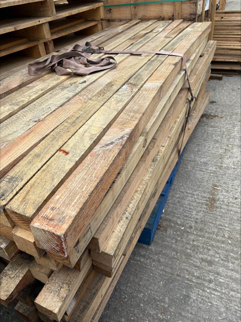 3x3 reclaimed hardwood posts 