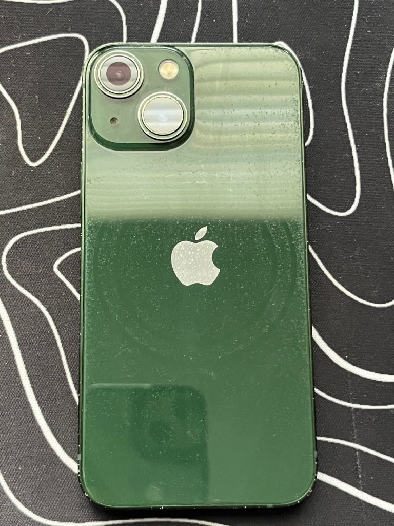 Apple iPhone 13 mini — 128GB—79% battery health Green(Unlocked) SEE DESCRIPTION 