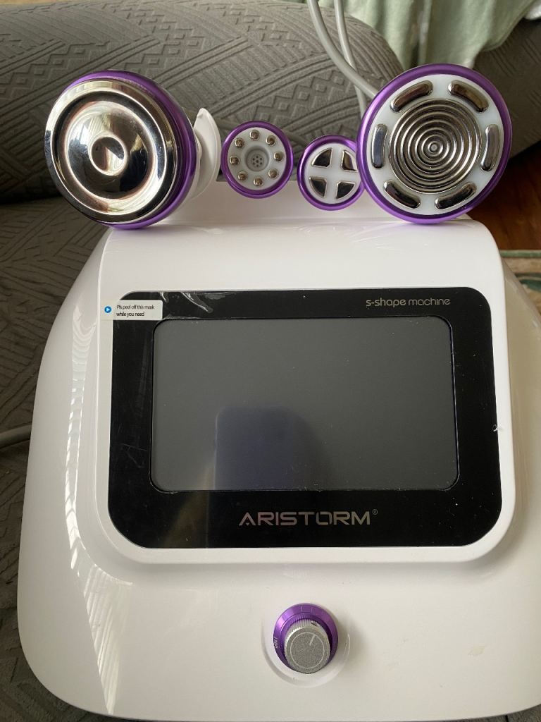 S Shape cavitation machine body sculpting fat reduction salon device 
