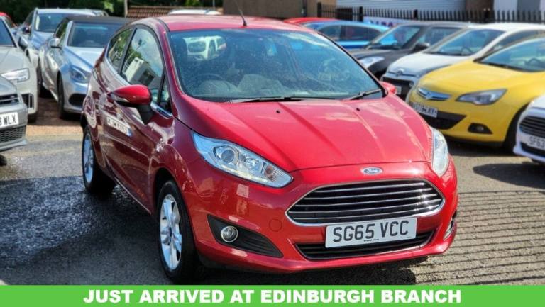 2015 Ford Fiesta 1.2 ZETEC 3d 81 BHP Hatchback Petrol Manual