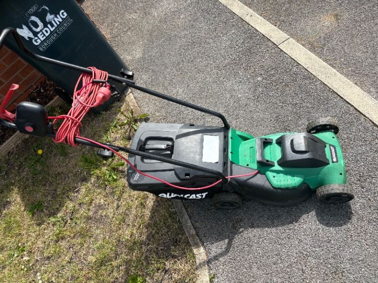 Qualcast electric lawn mower