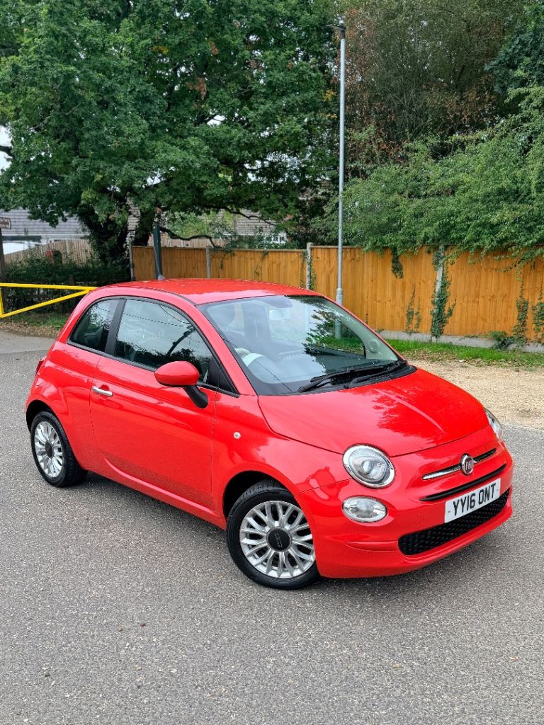 Fiat, 500, Hatchback, 2016, Manual, 1242 (cc), 3 doors