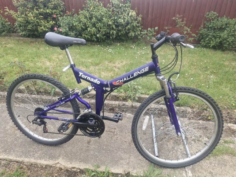 LADIES WOMEN MENS GENTS ADULTS CHALLENGE 26 INCH WHEELS 18 INCH FRAME 18 SPEED FOLDING BIKE BICYCLE