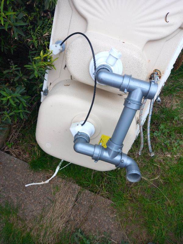 Kitchen sink unit with taps 