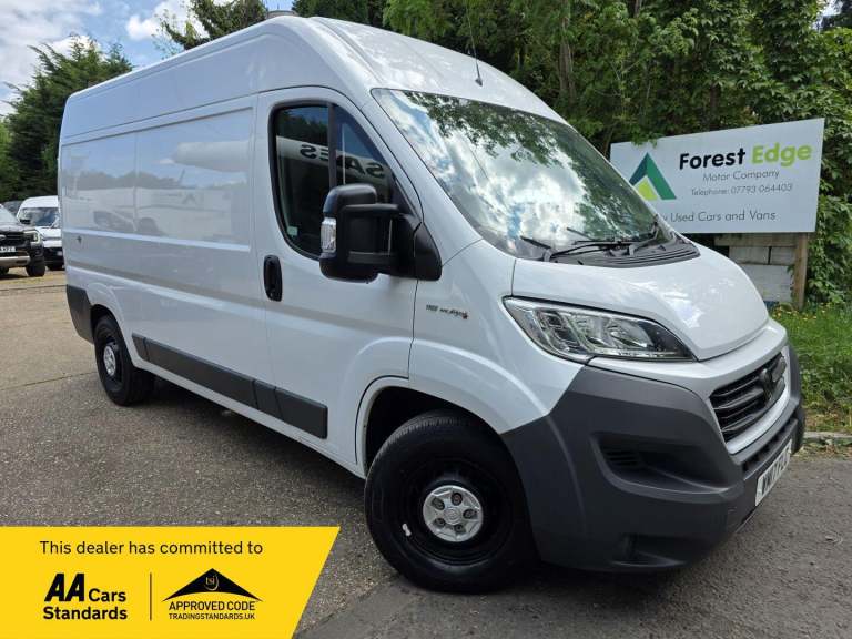 2017 Fiat Ducato 2.0 Multijet High Roof Van 115 PANEL VAN DIESEL Manual