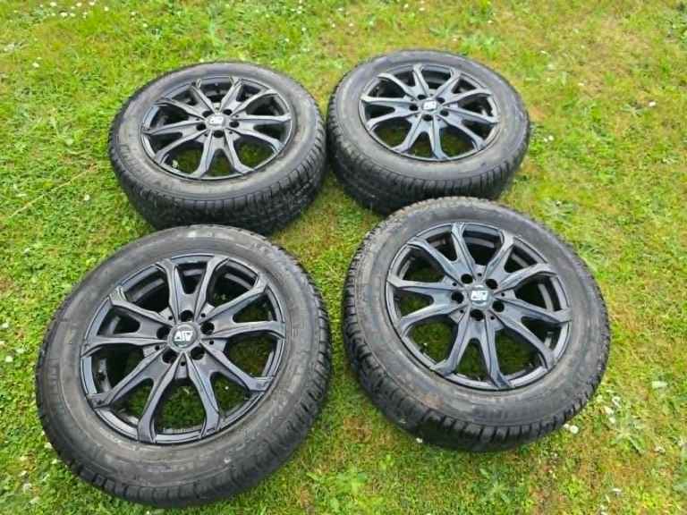 17" MSW Alloy Wheels with Michelin Tyres – Vauxhall Vivaro  – Set of 4