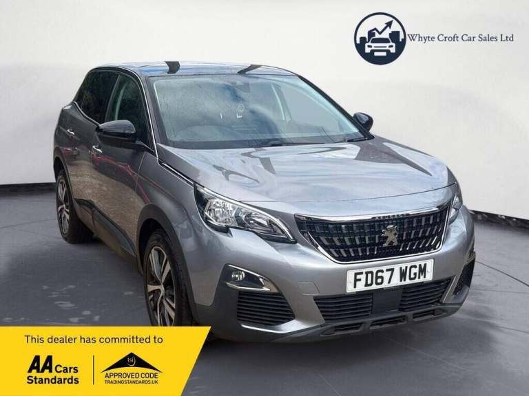 2017 Peugeot 3008 1.2 PureTech Active 5dr HATCHBACK PETROL Manual