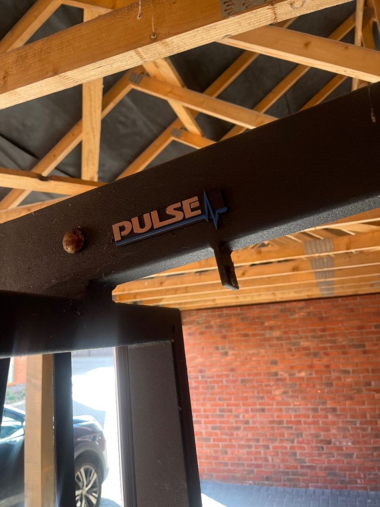 image for Pulse lat pull down machine and tricep machine 100kg stack