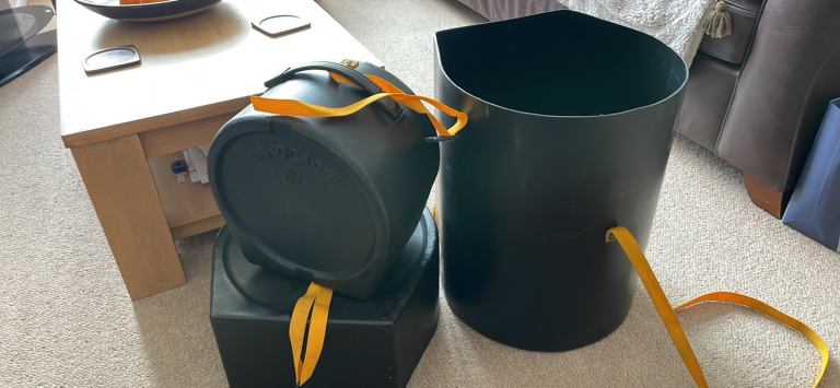 Drum hard cases sorted sizes