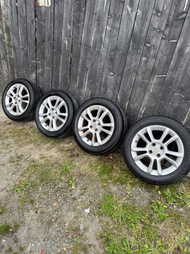 16” Vauxhall 4 Stud Alloy Wheels Corsa Etc 
