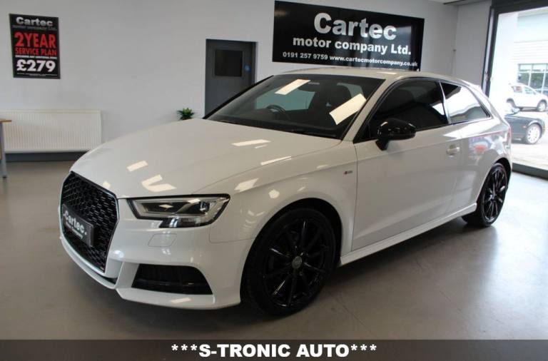 2017 Audi A3 2.0 TDI Black Edition Hatchback 3dr Diesel S Tronic Euro 6 (s/s) (150 ps) Hatchback ...