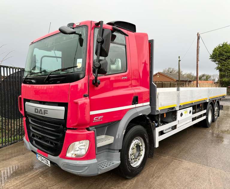 2014 DAF CF290 FRESH BUILD ALLOY DROPSIDE SCAFFOLD SPEC 26 TON EURO-6 U-LEZ 