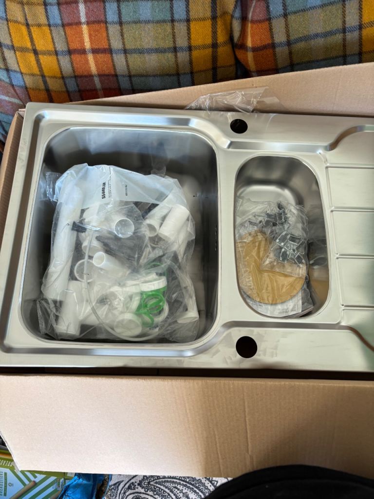 Grohe K500 Stainless Steel Kitchen Sink 1000x500 – Brand New