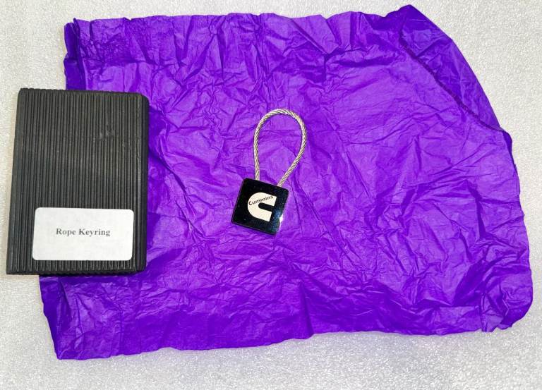 CUMMINS WIRE ROPE KEY CHAIN