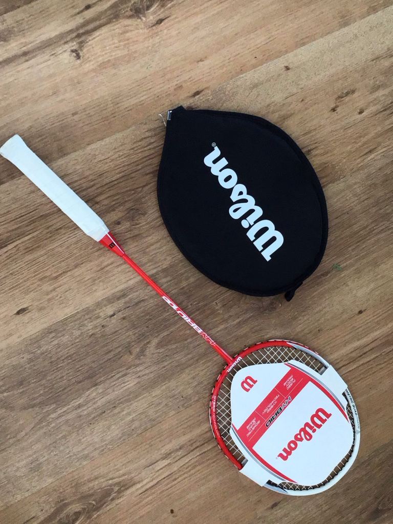 Wilson Badminton Racket with Carry Bag