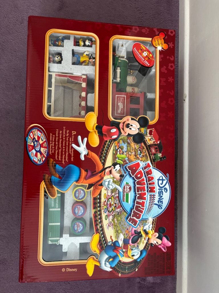 Disney Train Adventure Board Game 