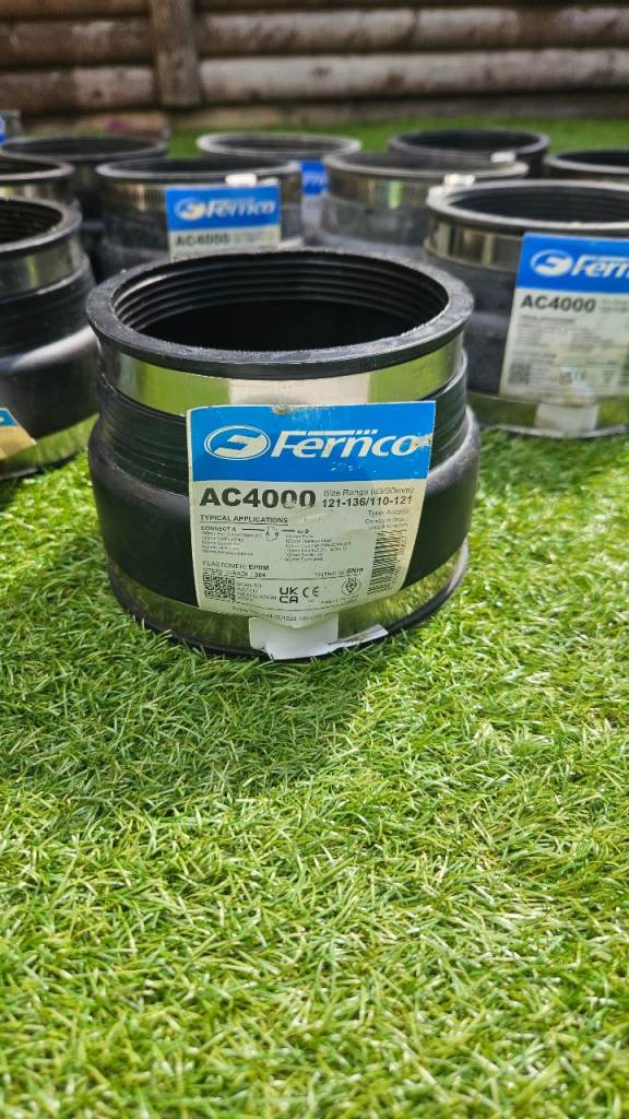 New Ferrico AC4000 Drain Couplings - 15 Available