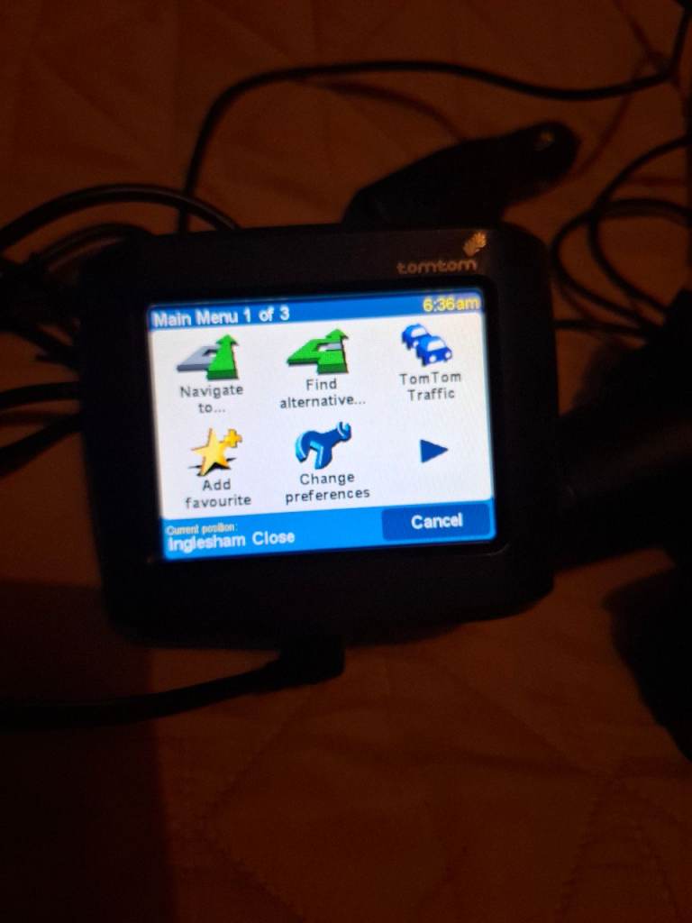 Tomtom sat nav 
